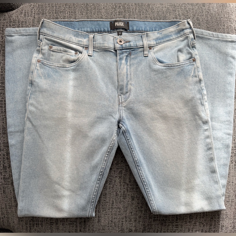 Paige Light Blue Men's Jeans size 31
